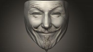 3D model Vendetta Mask (STL)